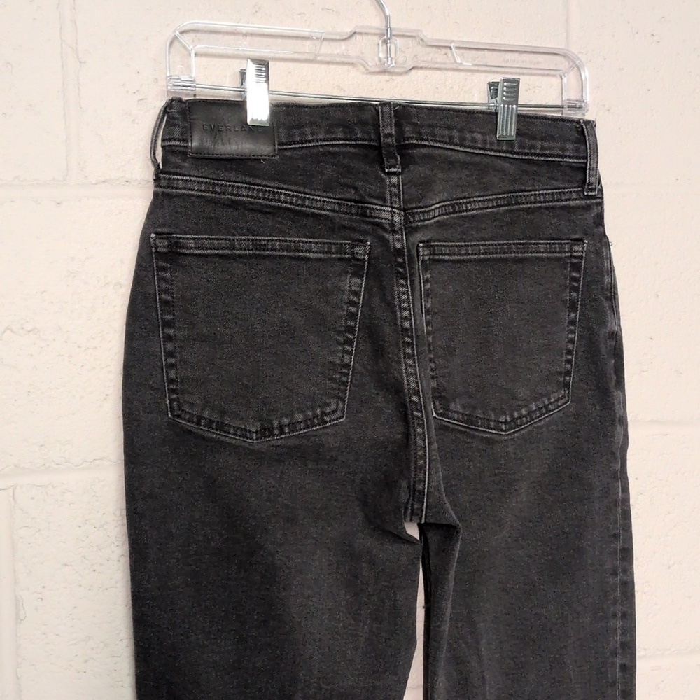 Everlane The Original Cheeky Jean, Washed Black, 27R, 90's Minimalism - Picture 6 of 7